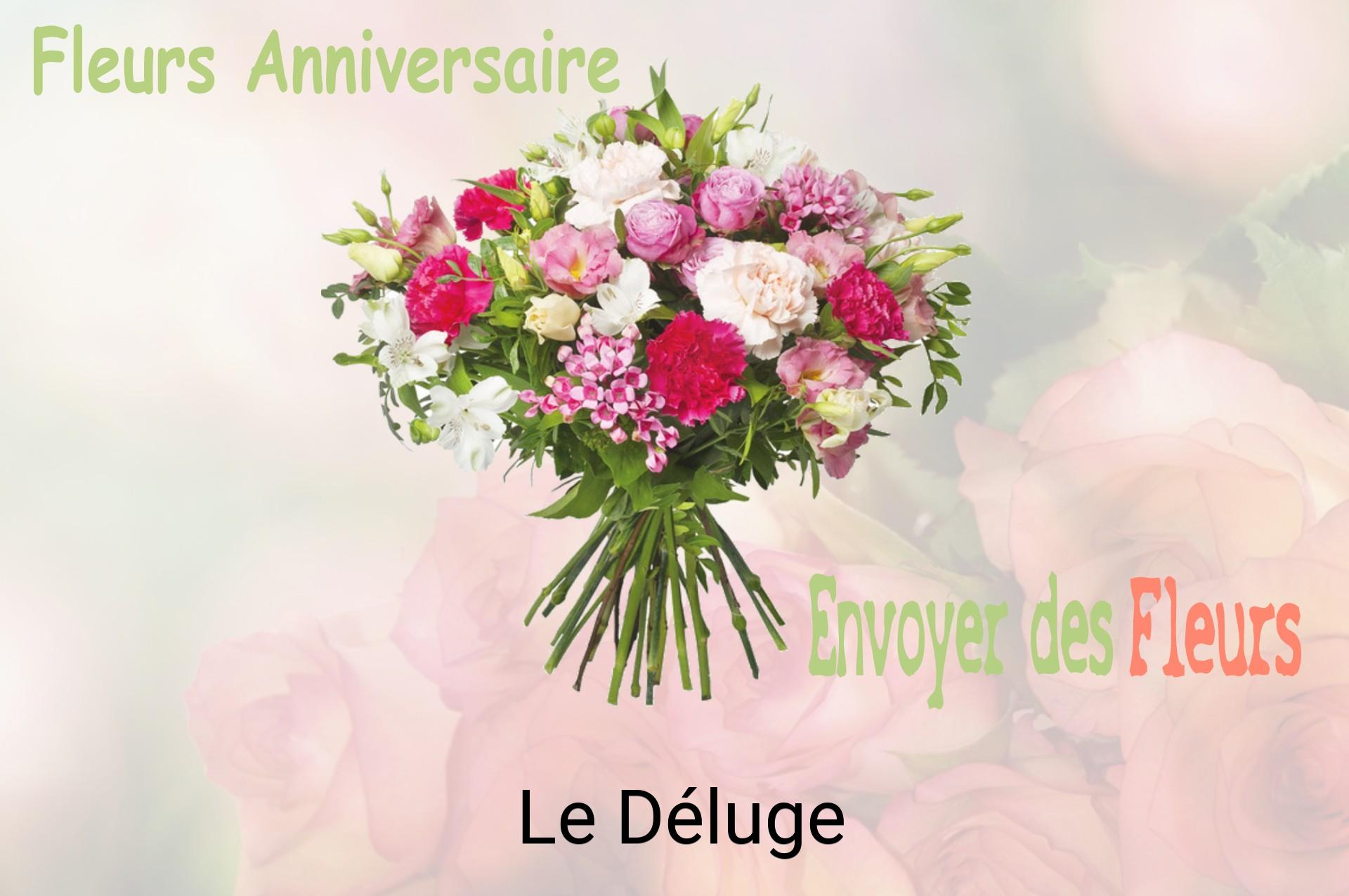 Bouquet de fleurs d’anniversaire livré à Le Déluge