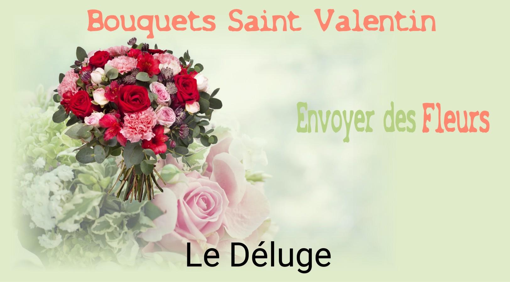Roses de Saint-Valentin livrées à Le Déluge